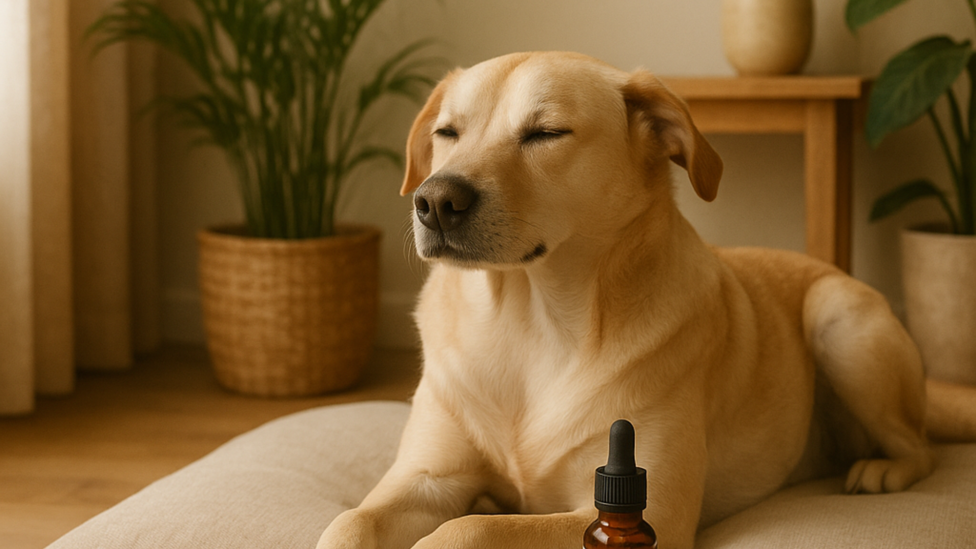 alt="Dosage CBD pour chien stressé"